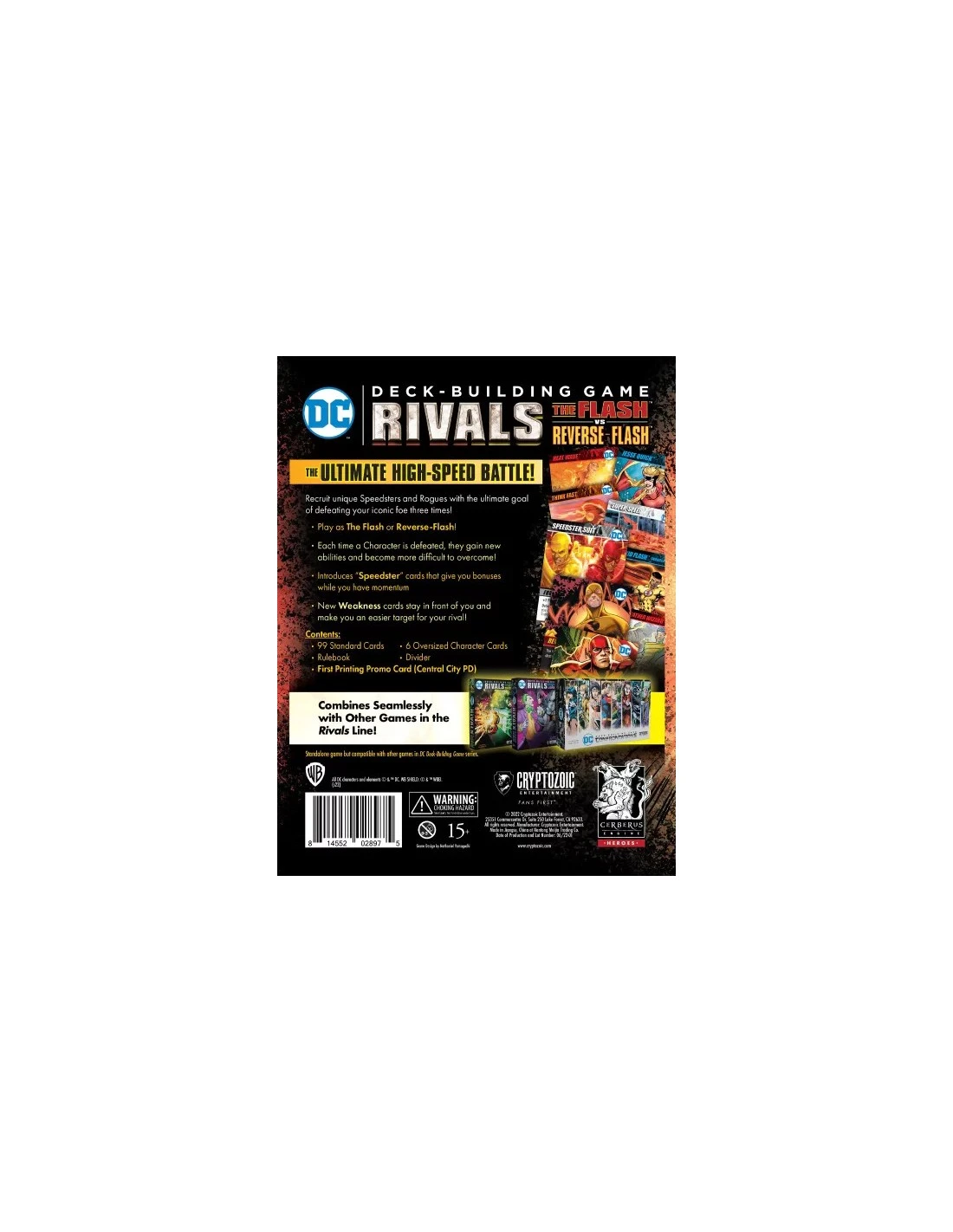 DC Comics Deck-Building Game: Rivals – The Flash Vs The Reverse-Flash 4 DC Comics Deck-Building Game: Rivals – The Flash Vs The Reverse-Flash - Afbeelding 2