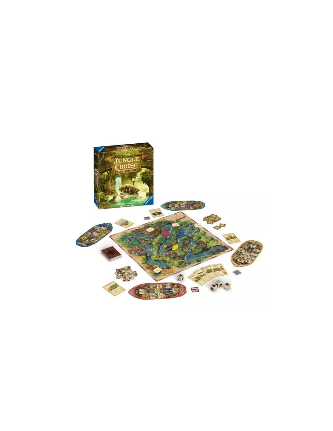 Ravensburger Disney Jungle Cruise Adventure Game 4 Ravensburger Disney Jungle Cruise Adventure Game - Afbeelding 2