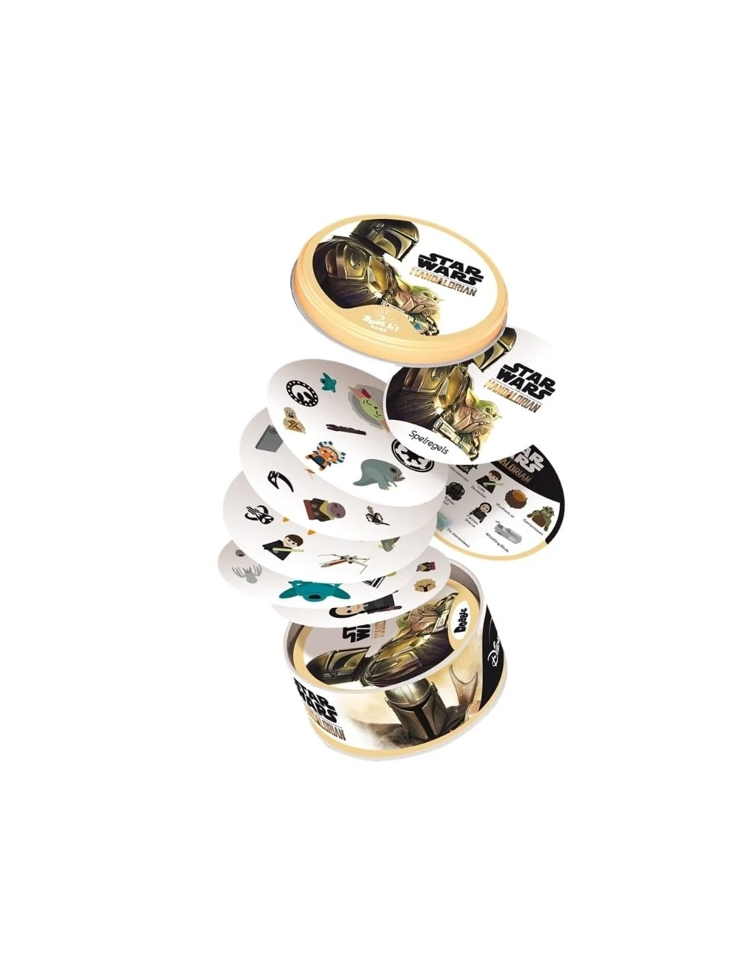 ASMODEE Dobble Star Wars Mandalorian (EN) 4 ASMODEE Dobble Star Wars Mandalorian (EN) - Afbeelding 2