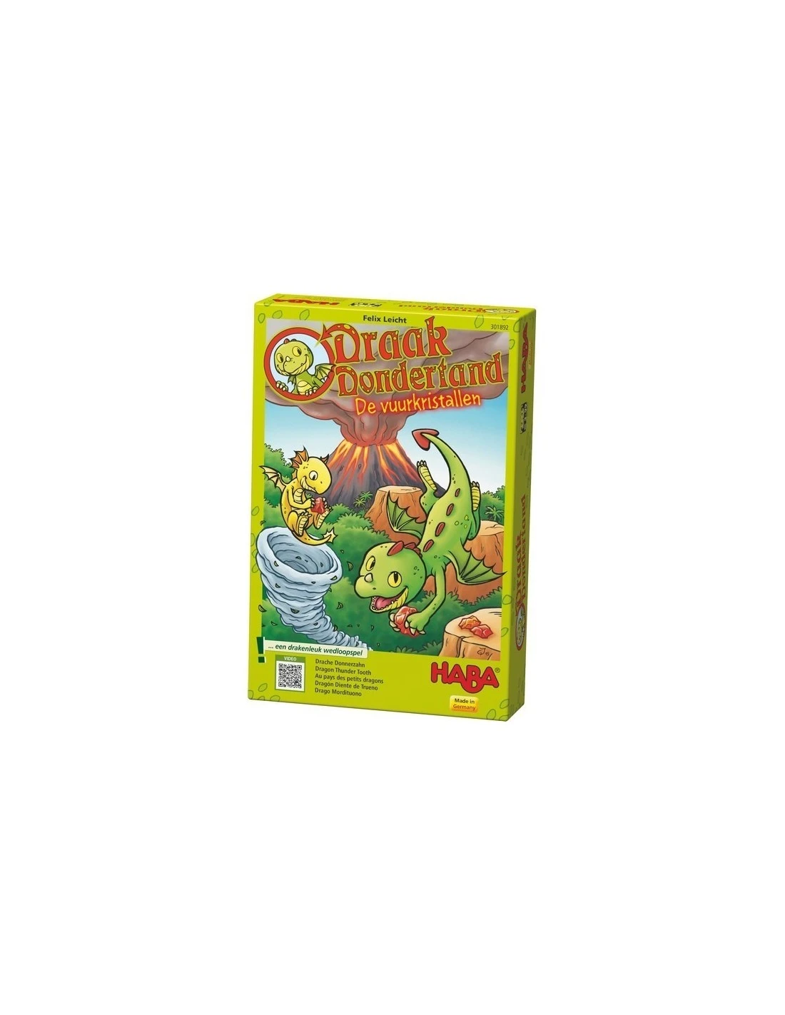 Haba Draak Dondertand: De Vuurkristallen 3 Haba Draak Dondertand: De Vuurkristallen