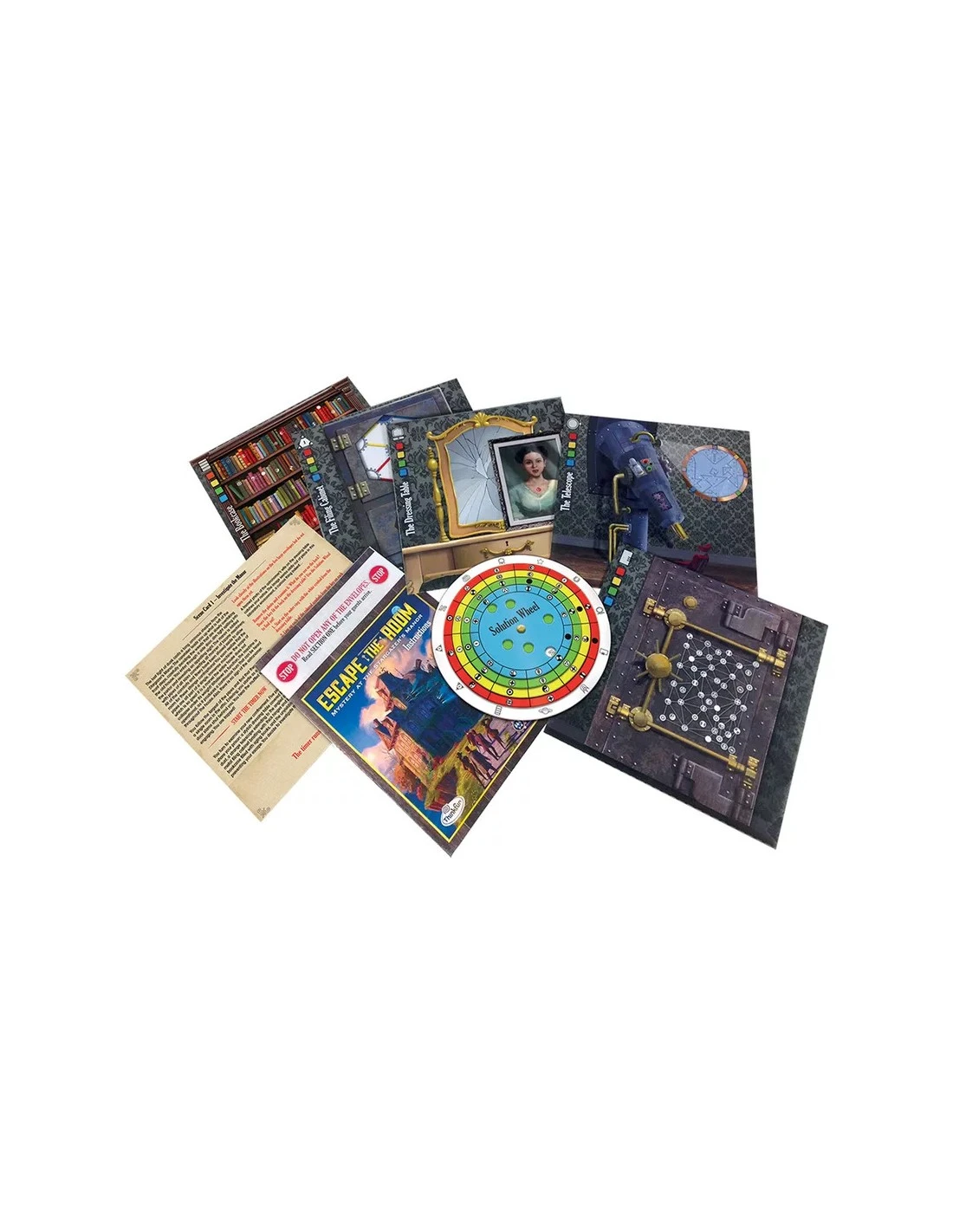 Thinkfun Escape The Room: Mystery At The Stargazer's Manor 4 Thinkfun Escape The Room: Mystery At The Stargazer's Manor - Afbeelding 2