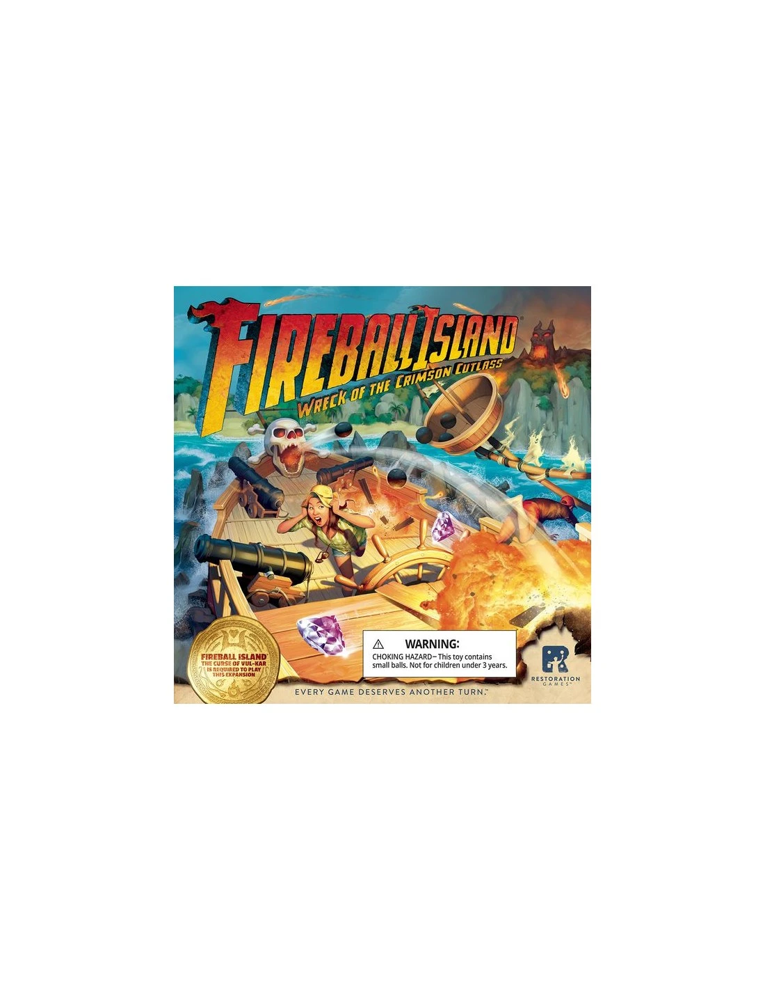 Fireball Island: The Curse Of Vul-Kar - Wreck Of The Crimson Cutlass 3 Fireball Island: The Curse Of Vul-Kar - Wreck Of The Crimson Cutlass