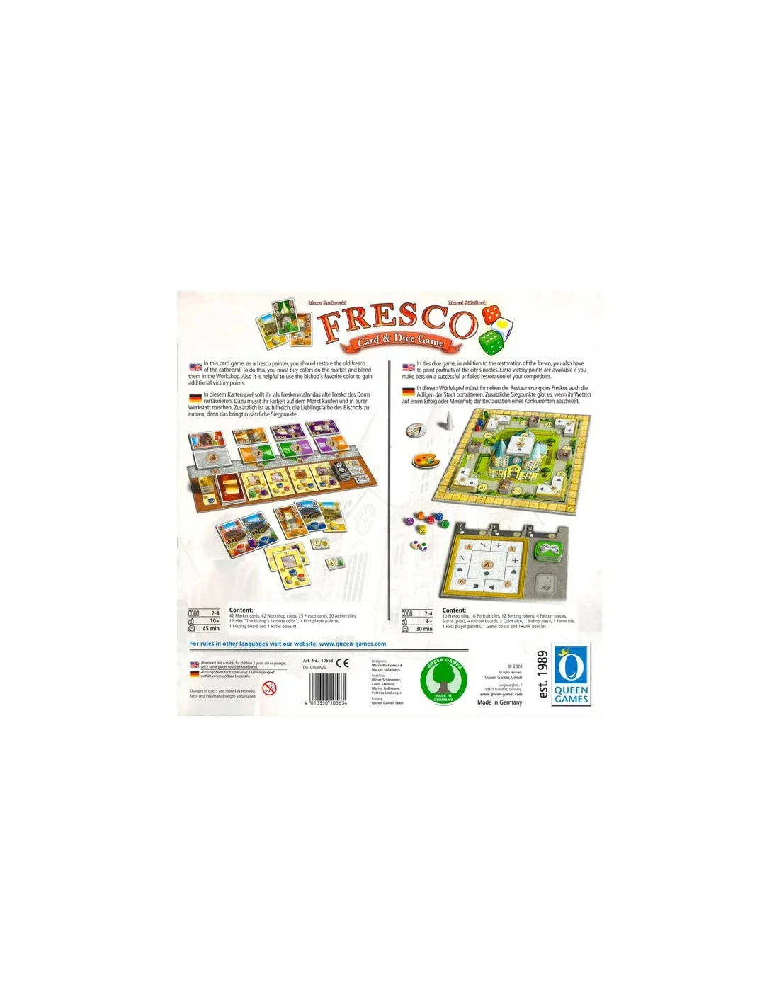 Fresco: Card & Dice Game 4 Fresco: Card & Dice Game - Afbeelding 2