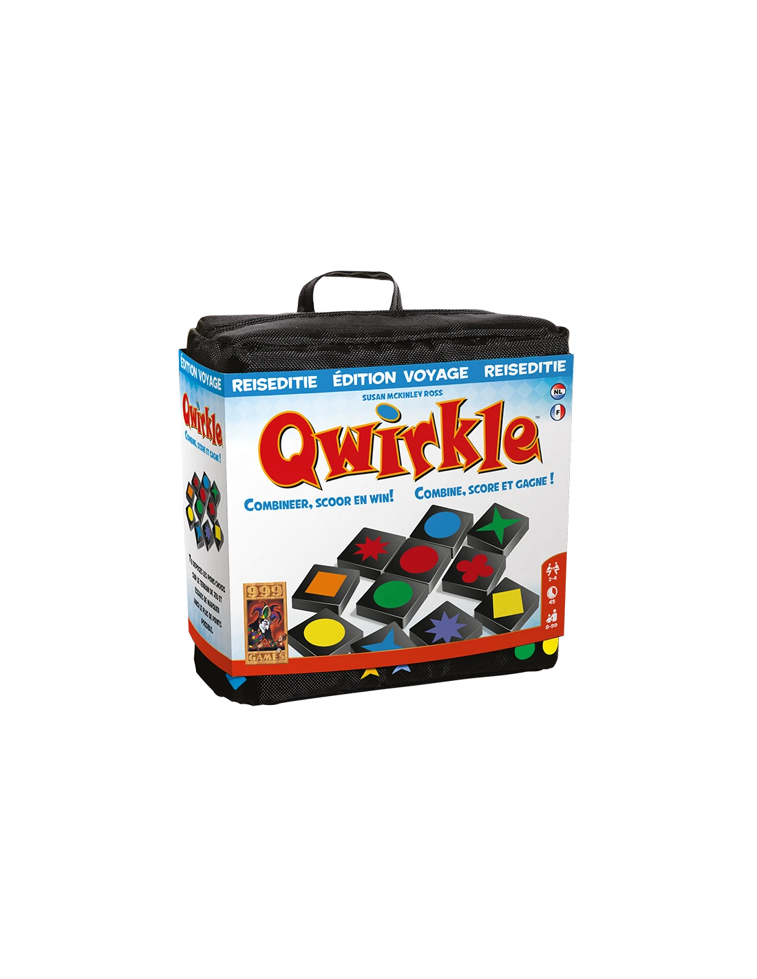 999 Games Qwirkle Reiseditie Indoor (NL) 3 999 Games Qwirkle Reiseditie Indoor (NL)