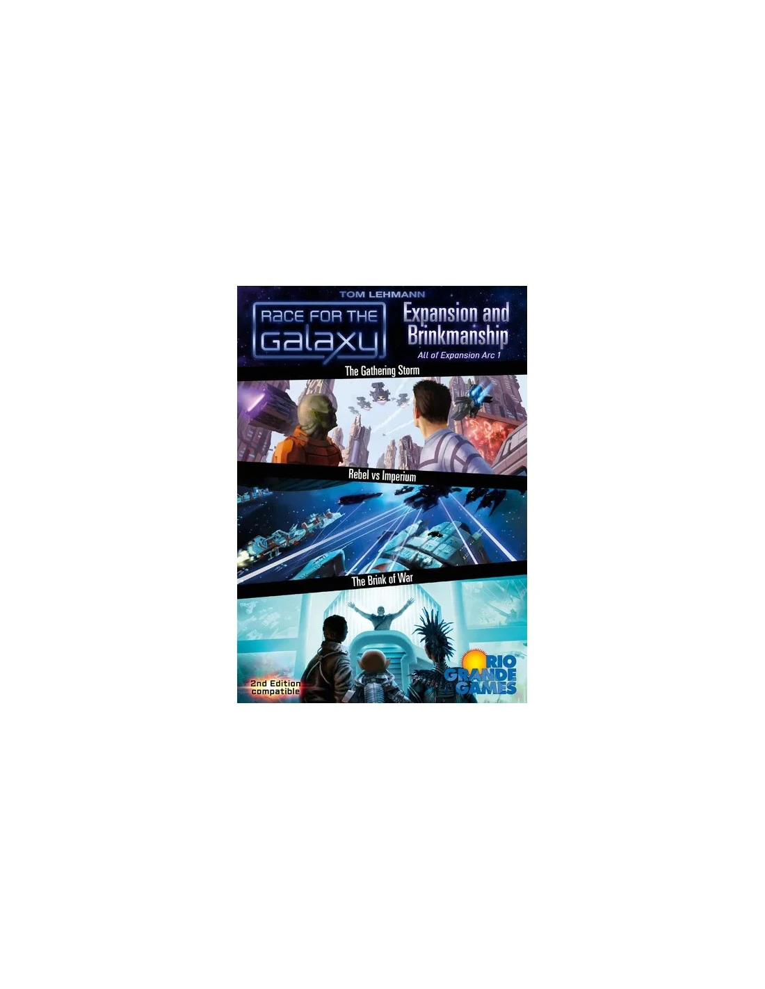 Rio-Grande-Games Race For The Galaxy: Expansion And Brinkmanship 3 Rio-Grande-Games Race For The Galaxy: Expansion And Brinkmanship